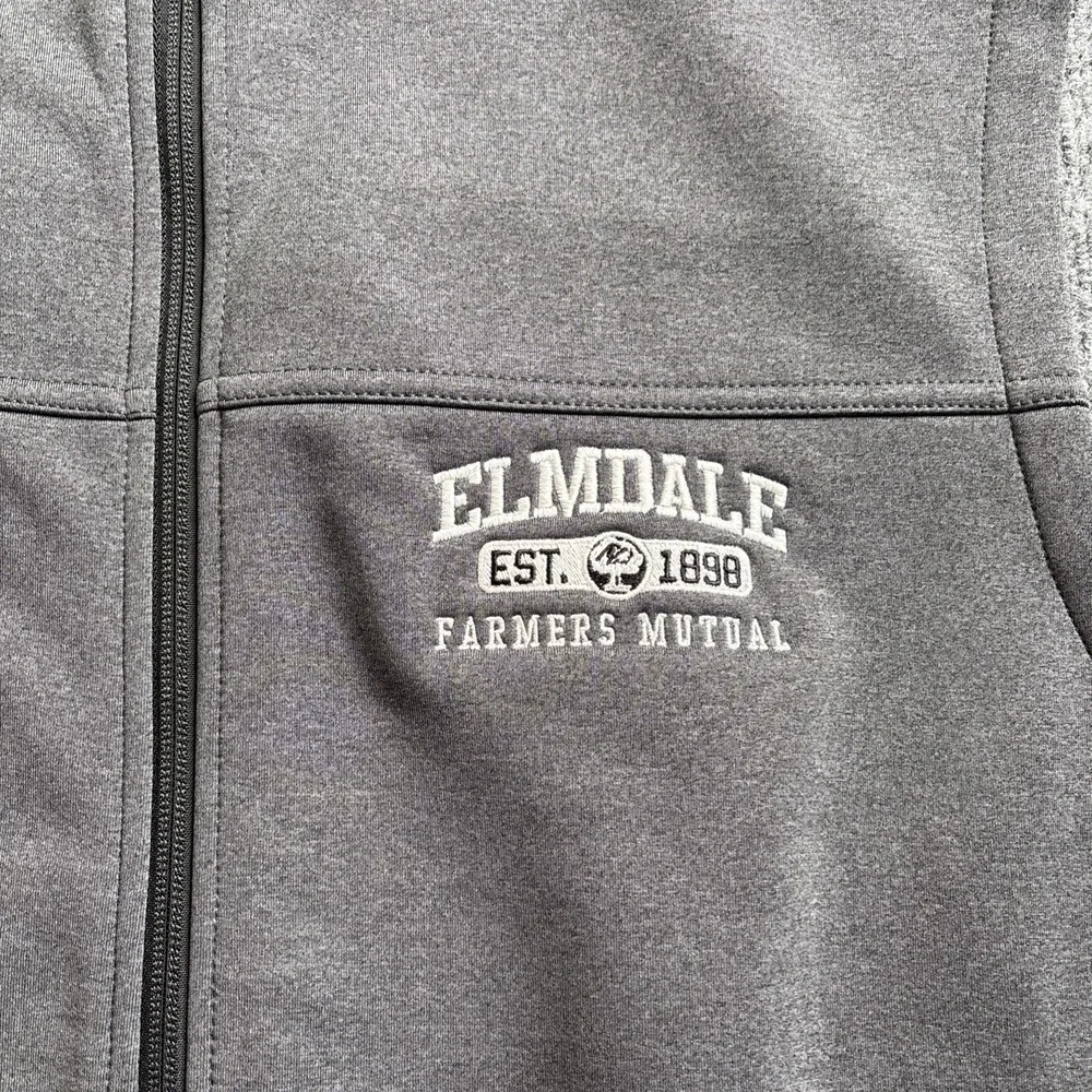 The North Face Ridgewall Vest Men's XL  Dark Gray Soft Shell WindWall NWT LOGO
